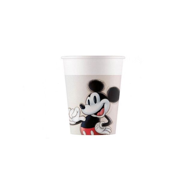 Cup Minnie and Mickey paper 200 ml 8 pcs