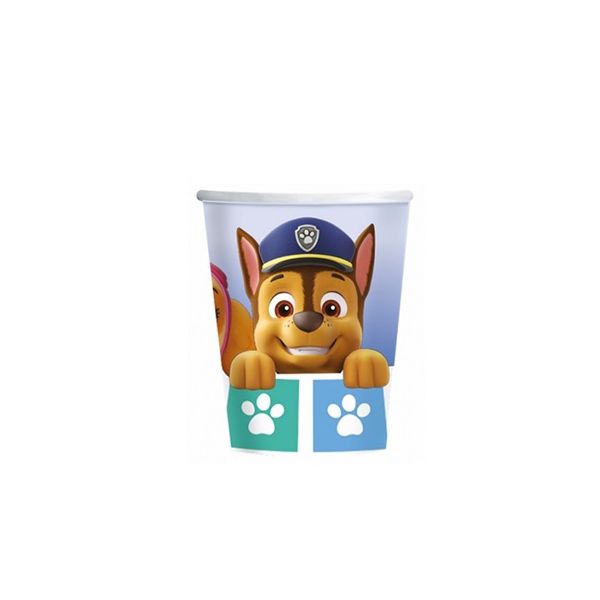 Paw Patrol paper cup 250 ml 8 pcs