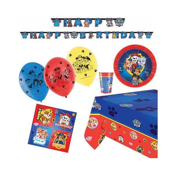 Paw Patrol party set