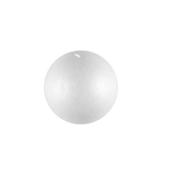 White polystyrene ball dia. 3 cm