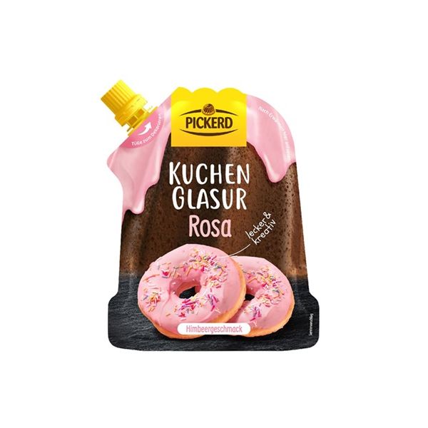 Poleva Pickerd ružová 125g Poleva Pickerd ružová 125g