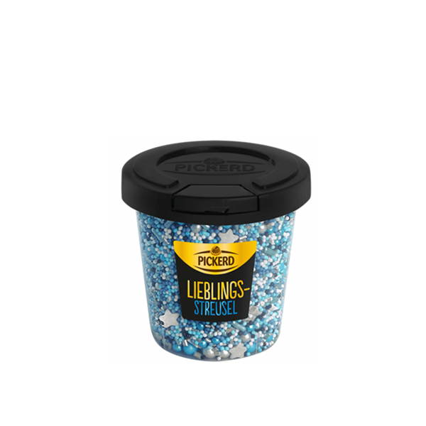 Posyp Streusel modrý 110g