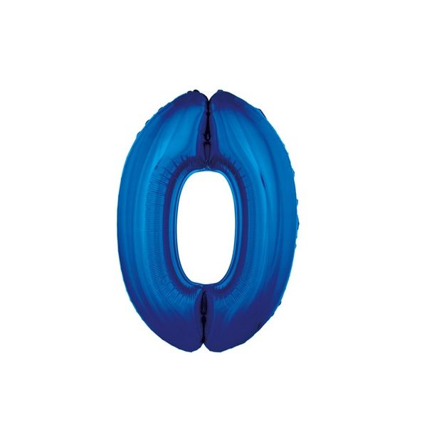 Balón fóliový modrý č. 0 Balón fóliový modrý č. 0