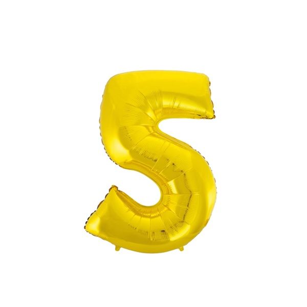 Golden balloon 92 cm - no. 5
