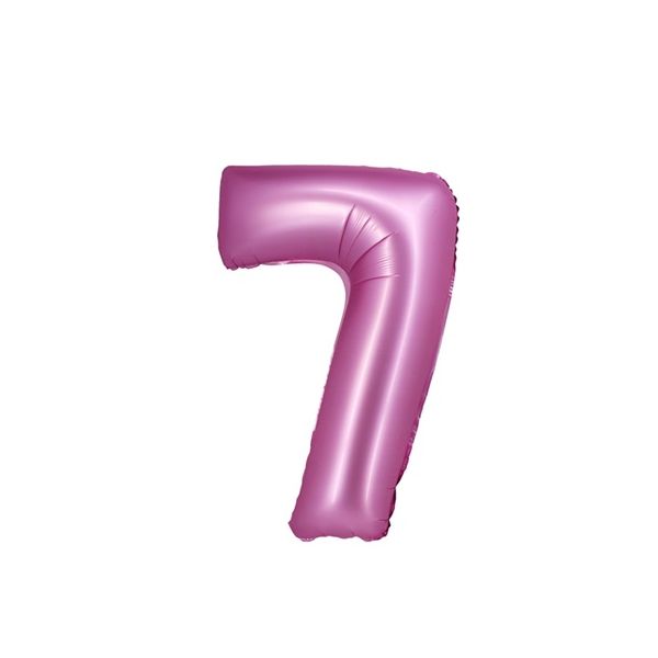 Balón fóliový růžový č.k. 7