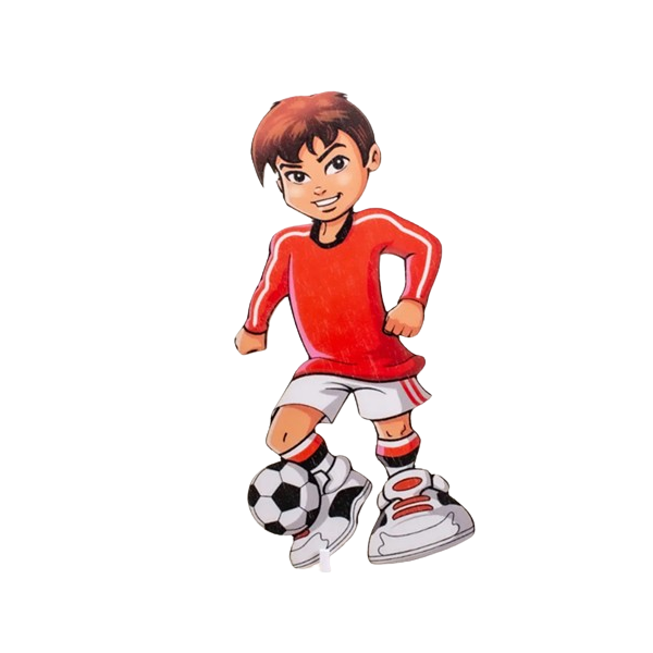 Zapich - football player red
