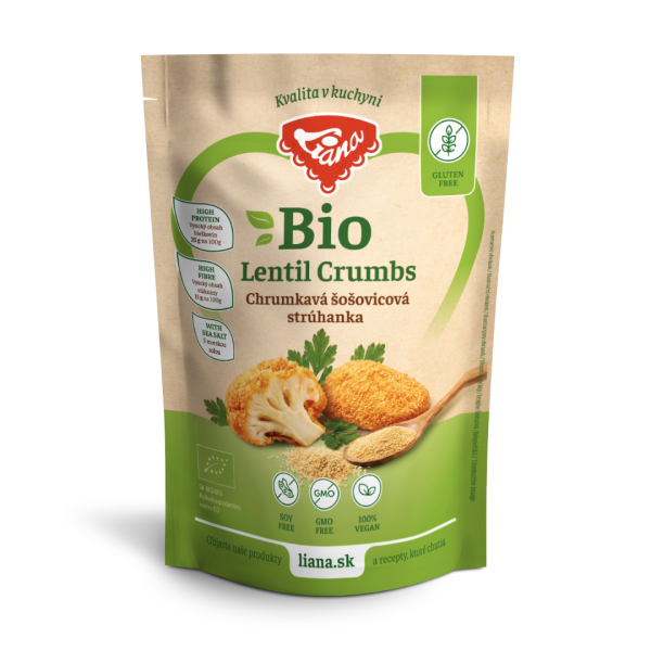 Šošovicová strúhanka BIO Lentil Crumbs 150g