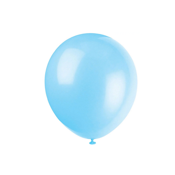 Balón pastelový modrý 25 cm