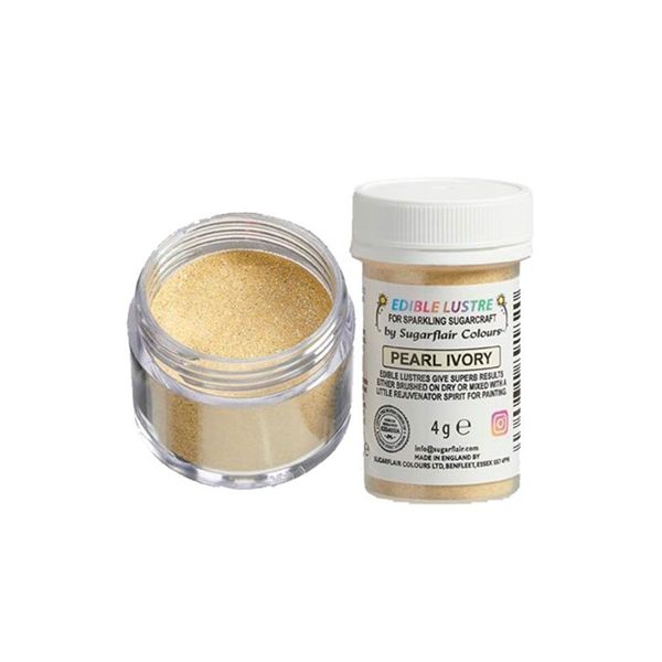Farba prášková zlatá Lustre Pearl Ivory 4 g