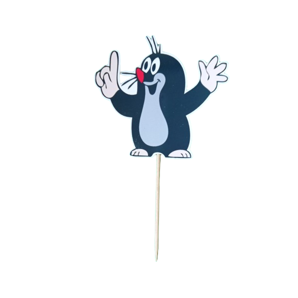 Zápich Krtek malý papír