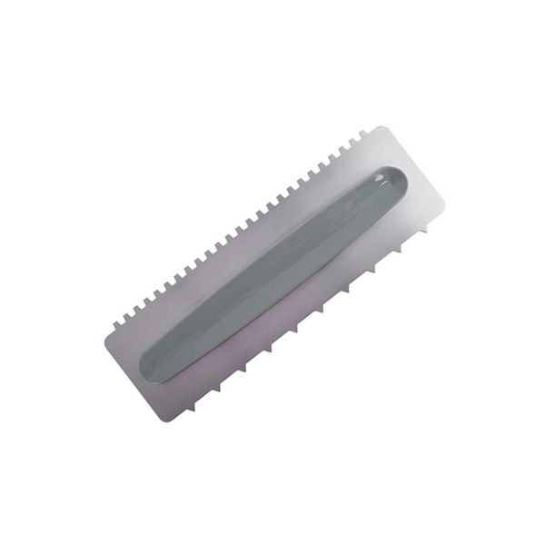 Spatula for cream with stainless steel edges and tips