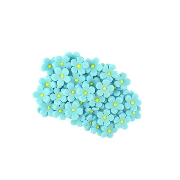 Blumenmini blau 45 Stk