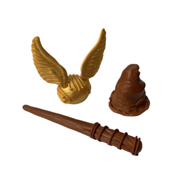 Harry Potter set - hat, wand and golden bullet Harry Potter set - hat, wand and golden bullet
