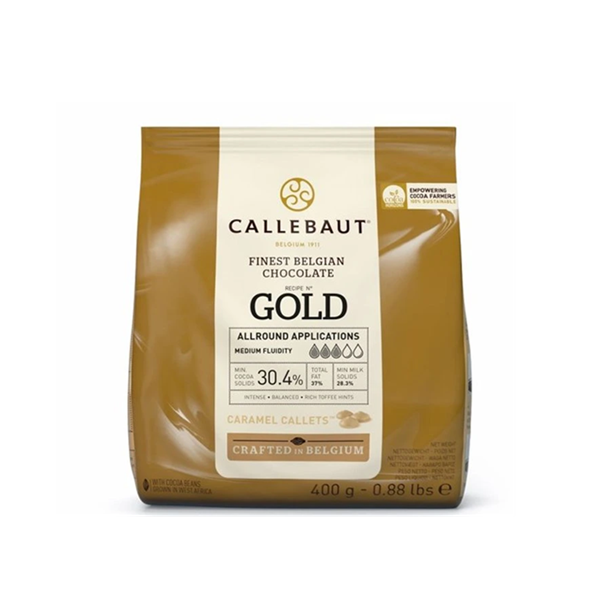 Čokoláda karamelová Callebaut 30,4% 400 g Čokoláda karamelová Callebaut 30,4% 400 g