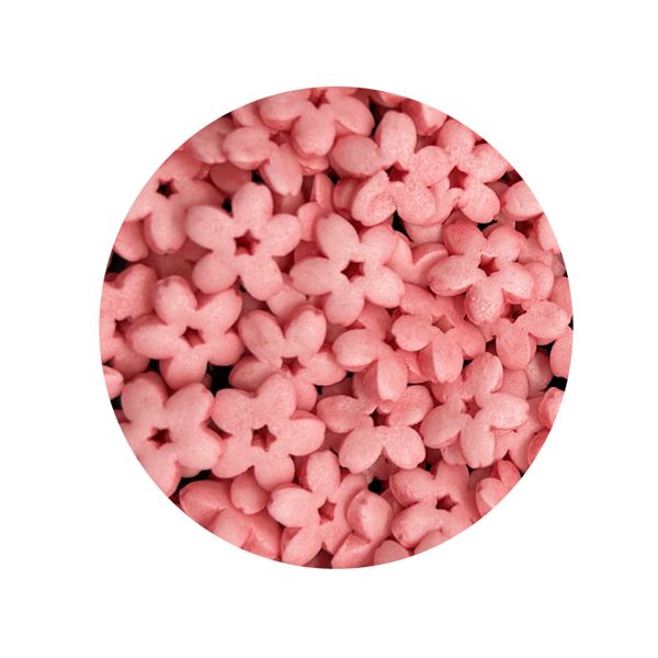 Posyp květiny růžové 40 g