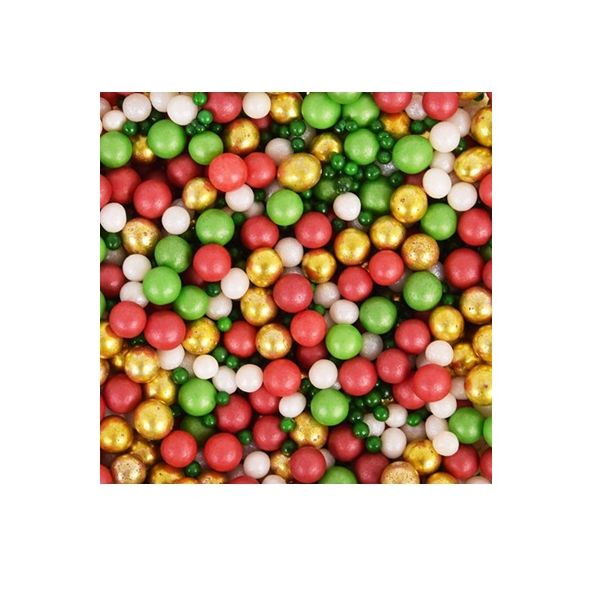 Posyp vánoční perličky 50g