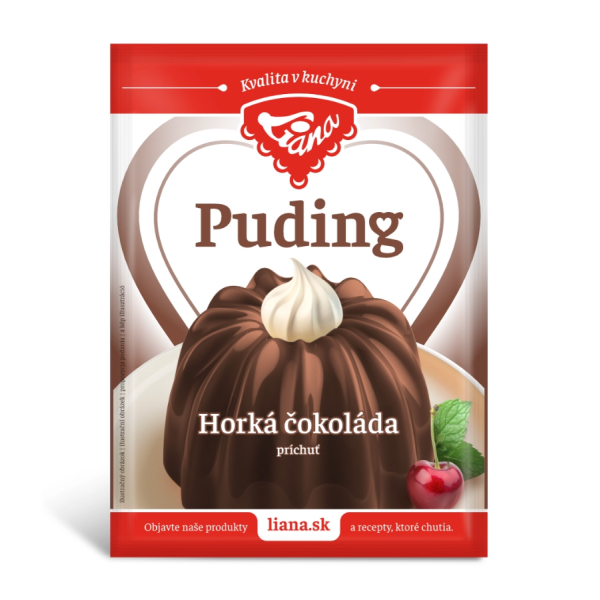 Puding HOŘKÁ ČOKOLÁDA 46g Puding HOŘKÁ ČOKOLÁDA 46g
