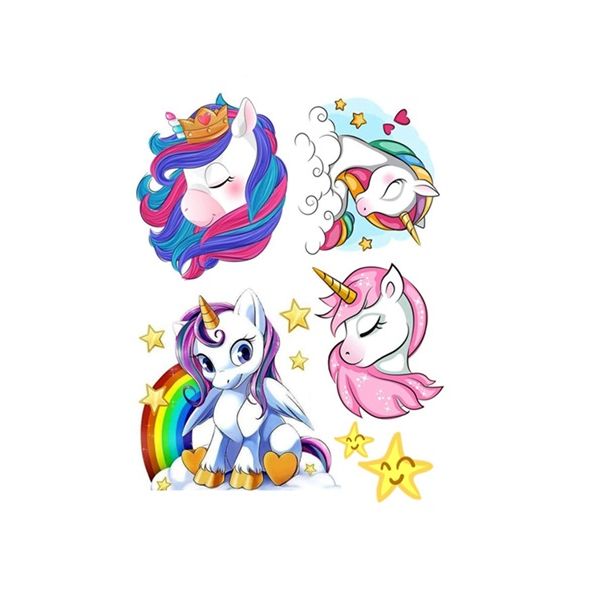 Wafer - 4 x Unicorn A4