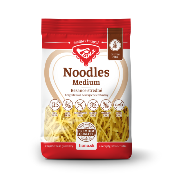 Gluténmentes tészta Közepes tészta 200g