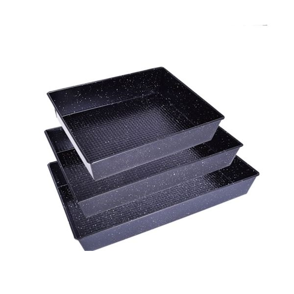 Tall baking trays - set of 3