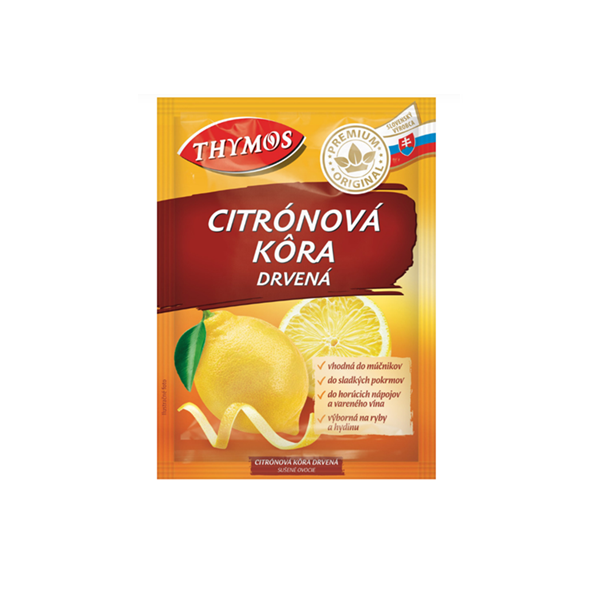 Spices lemon peel, crushed 13 g