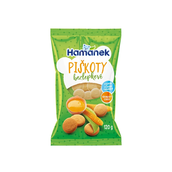 Piškoty bezlepkové 120g