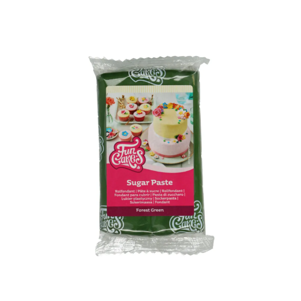 Sugar Paste Forest Green 250g