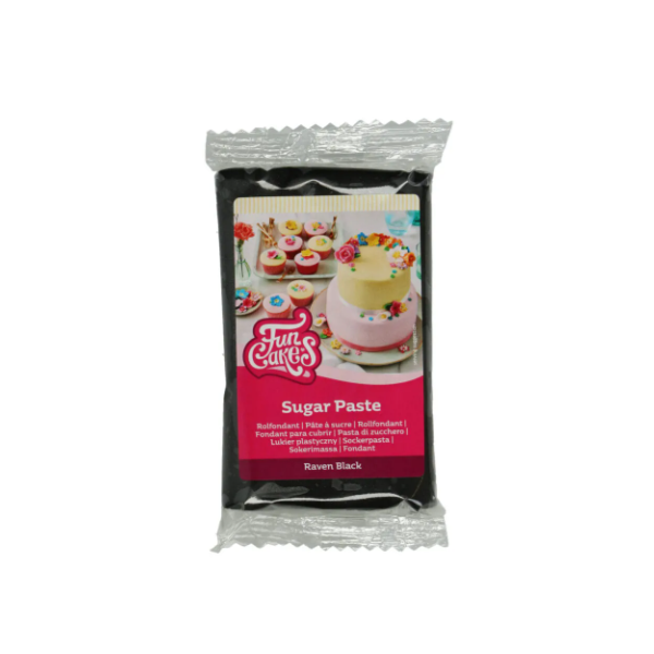 Zuckerpaste Rabenschwarz 250g