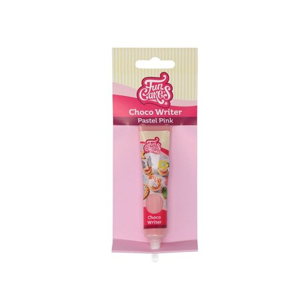 Csokoládé toll pasztell rózsaszín 25 g