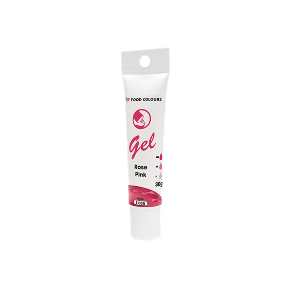 Farba gélová - Rose Pink 30g Farba gélová - Rose Pink 30g