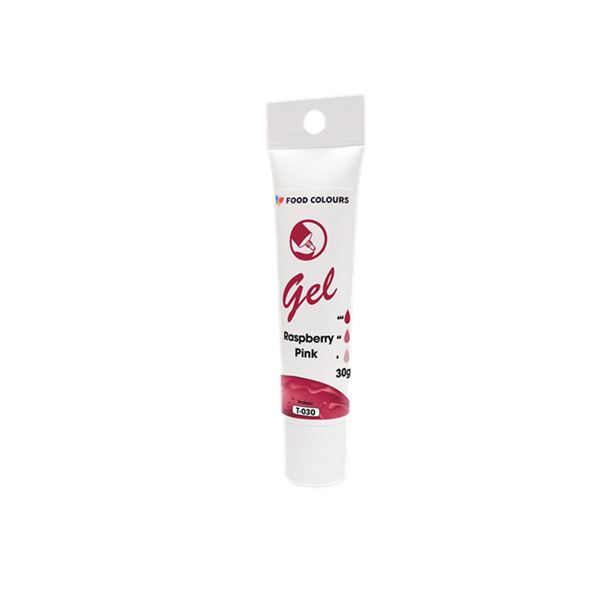 Farba żelowa - Raspberry Pink 30g