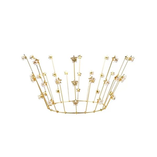 Gold crown with stars