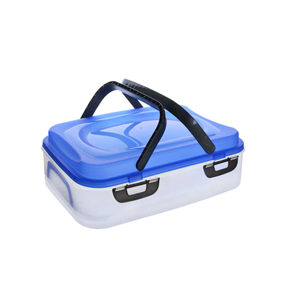 1-tier dessert box with handles