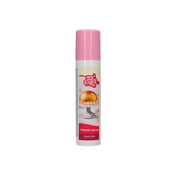 Barva ve spreji metalická zlatá 100 ml