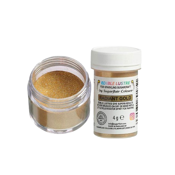 Farba prášková zlatá Lustre Radiant Gold 4 g