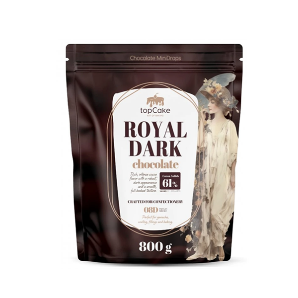 TopCake Tmavá čokoláda 800g