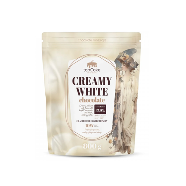TopCake Cremige weiße Schokolade 800g