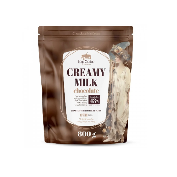 TopCake krémes tejcsokoládé 800g