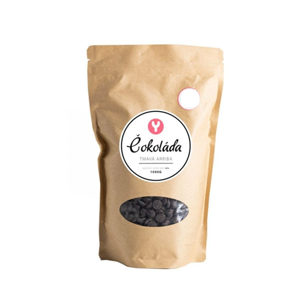 Čokoláda tmavá ARRIBA 50% 1 kg