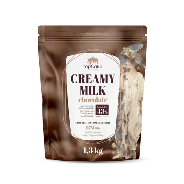 TopCake krémes tejcsokoládé 1,3 kg