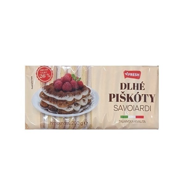Piškóty dlhé 200g