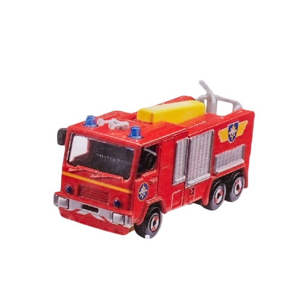 Zápich Požiarnik Sam - auto drevo