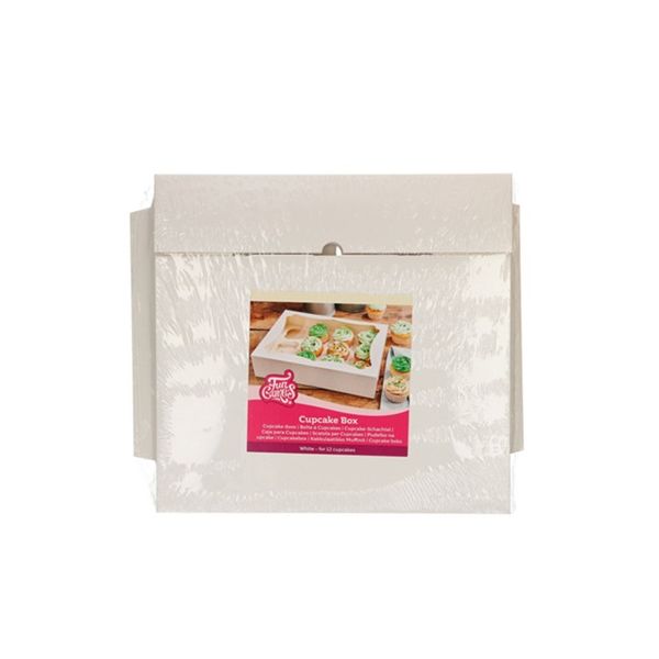 Box for 12 muffins white 3 pcs Box for 12 muffins white 3 pcs