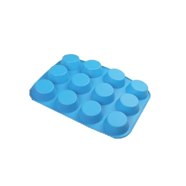 Silicone muffin tin for 12 pcs