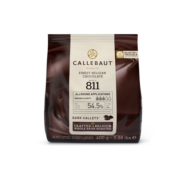Čokoláda Callebaut Dark 400 g