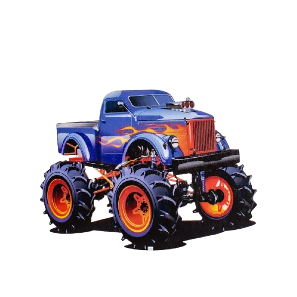 Zápich - Monster truck dřevo