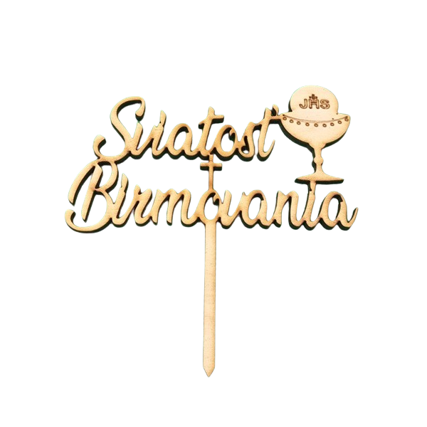 Felirat a bérmálás szentsége kehelyfával