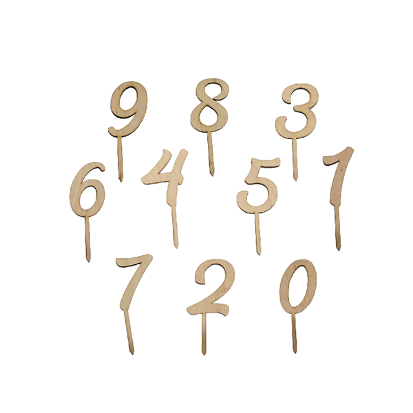 Groove number 0 - 9 wood