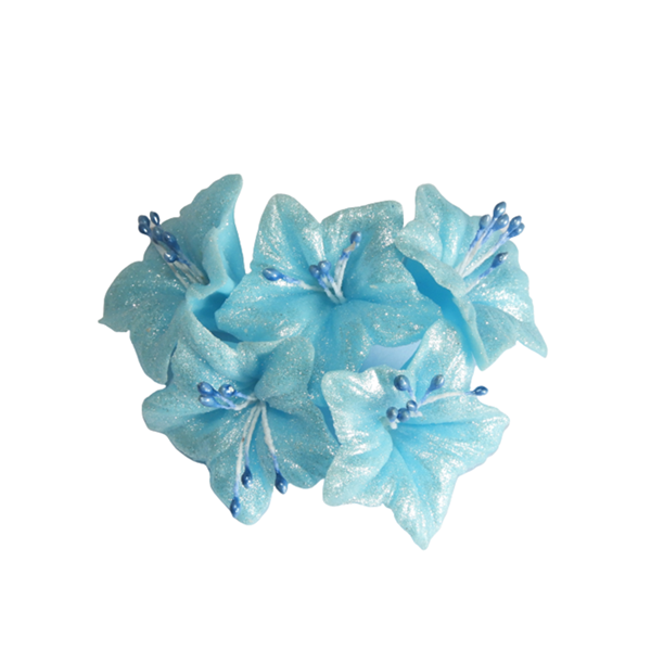 Blaue Zuckerblume 5 Stück