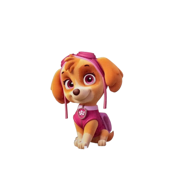 Paw Patrol Skye Holz 6 x 4,5 cm